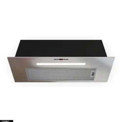 Hotte Casquette Aspirante Silencieuse - 80 cm - 565 m3/h - AGENDERO - Inox