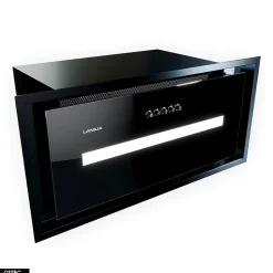 Hotte Casquette Aspirante Silencieuse - 60 cm - 580 m3/h - SELETIO - Noir