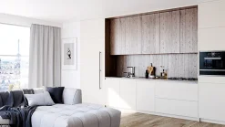 Hotte Casquette Aspirante Silencieuse - 60 cm - 580 m3/h - SELETIO - Noir