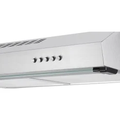 Hotte casquette inox avec visière NNVHS60EU, 60 cm