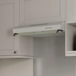 Hotte casquette inox avec visière NNVHS60EU, 60 cm