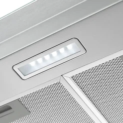 Hotte casquette inox avec visière NNVHS60EU, 60 cm