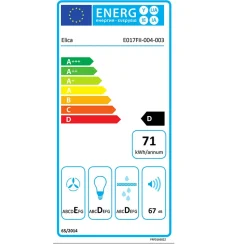 Hotte cuisine Elica encastrable ERA C blanc 60 cm