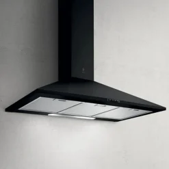 Hotte cuisine Elica murale MISSY noir 90 cm