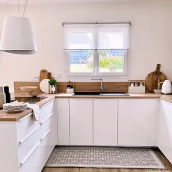 Hotte cuisine Elica suspendue inox blanc JUNO 50 cm - Nouvelle version