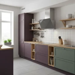 Hotte cuisine murale Silverline ARAE gris 60 cm