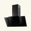 Hotte cuisine murale Silverline OLI noire 90 cm