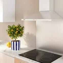 Hotte cuisine murale Silverline TESSY inox 90 cm