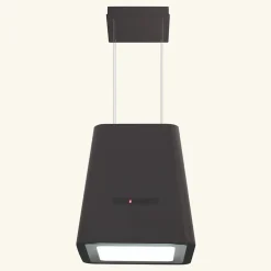 Hotte cuisine Silverline suspendue NEAT noir mat 50 cm