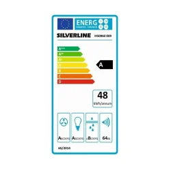 Hotte cuisine Silverline encastrable CELENO noir 90 cm