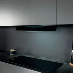 Hotte cuisine Silverline encastrable CELENO noir 90 cm