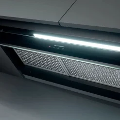 Hotte cuisine Silverline encastrable CELENO noir 90 cm