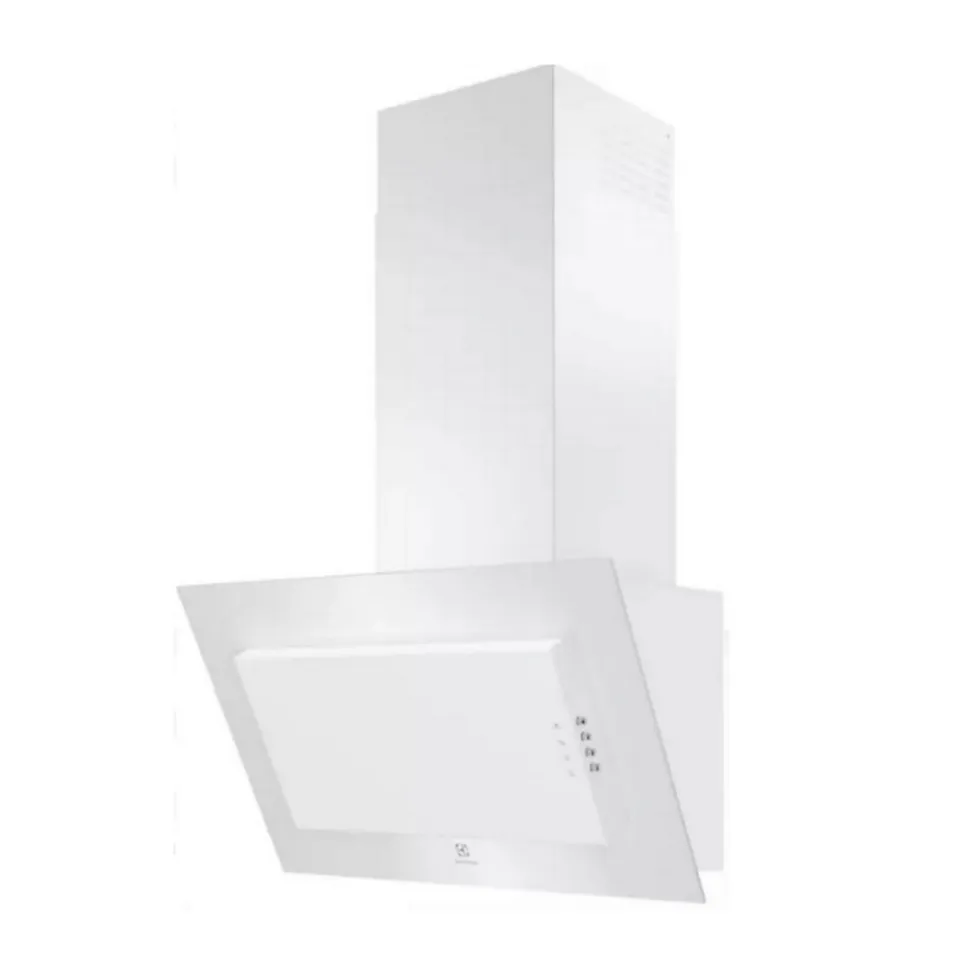 Hotte décorative 60cm 49db 600m3/h blanc Electrolux LFV326W