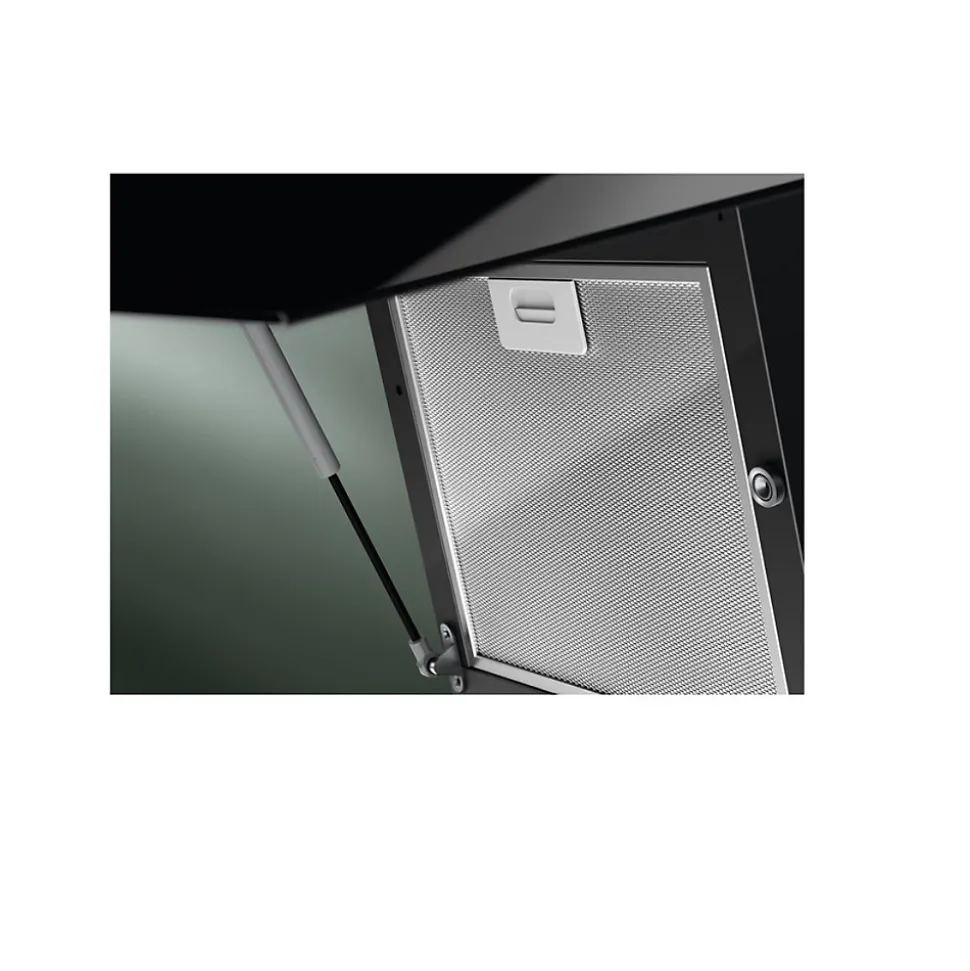 Hotte décorative 90cm 67db 535m3/h noir Electrolux LFV339K