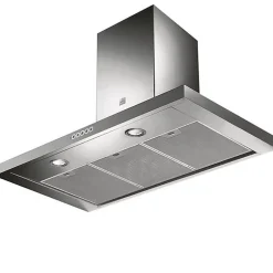 Hotte décorative 90cm 66db 700m3/h inox Roblin 6850896