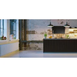 Hotte décorative inclinée 80cm 590m3/h noir Roblin 6989541 molière 800 verre