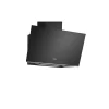 Hotte décorative inclinée 90cm 51db 441m3/h noir Siemens LC91KLT60