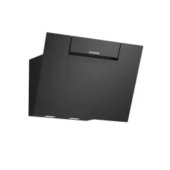 Hotte décorative inclinée 60cm 427m3/h noir Siemens LC67JFN60