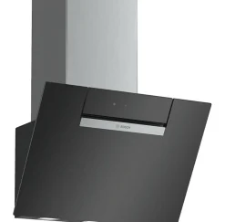 Hotte décorative inclinée 60cm 60db 399m3/h Bosch DWK67EM60 série 2