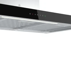 Hotte décorative inox GoodHome GHBH90ASBL 90 cm