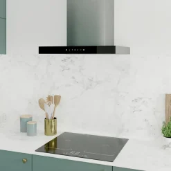 Hotte décorative inox GoodHome GHBH60ASBL, 60 cm