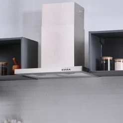 Hotte décorative l.60 cm inox BH60SS