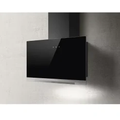Hotte décorative murale 60cm 680 m3/h noir Elica PRF0166938