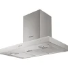 Hotte décorative murale 90cm 65db 571m3/h inox Candy CMB955X