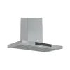 Hotte décorative murale 90cm 55db 843m3/h inox Bosch DWB98JQ50 serie 6