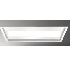 Hotte de plafond sans moteur 90cm blanc/verre Falmec CORNUVO3412