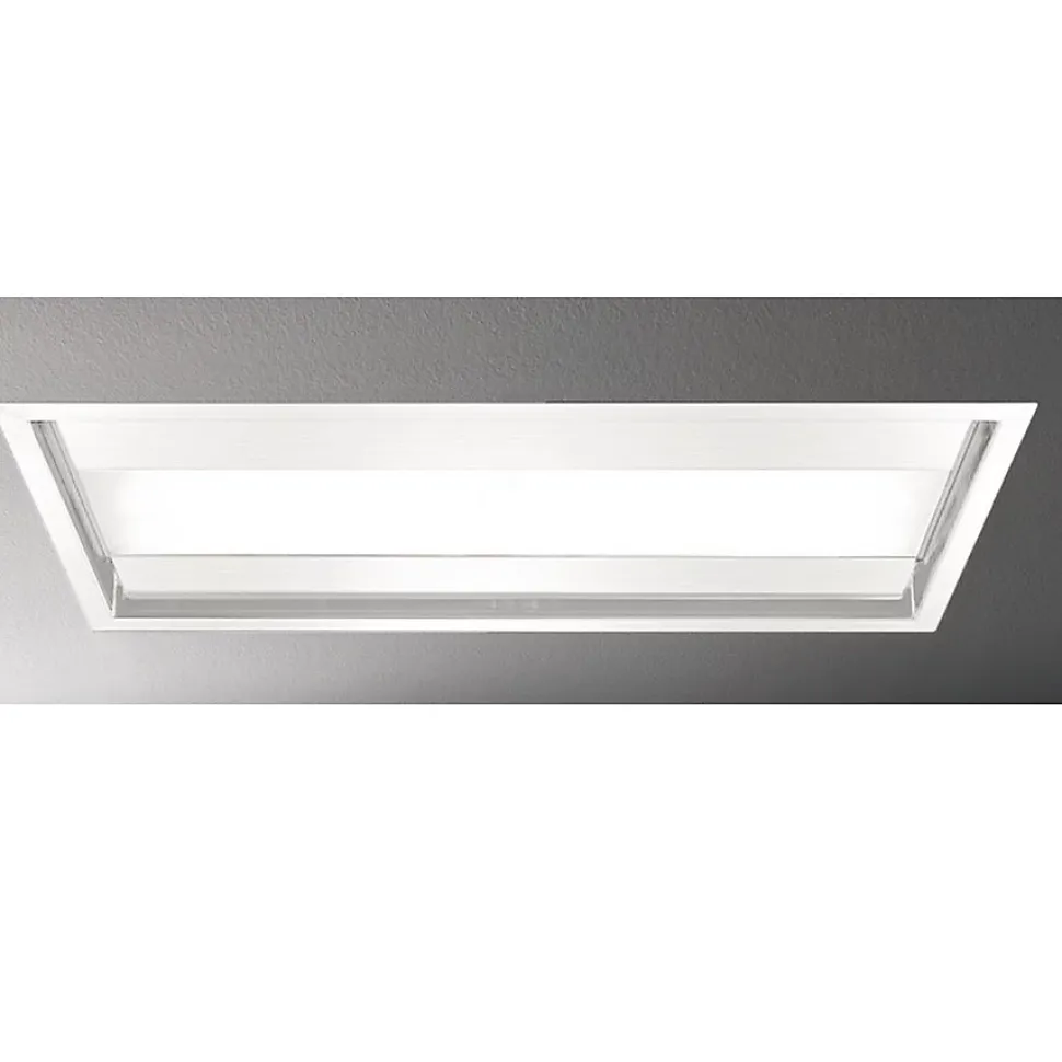 Hotte de plafond sans moteur 90cm blanc/verre Falmec CORNUVO3412