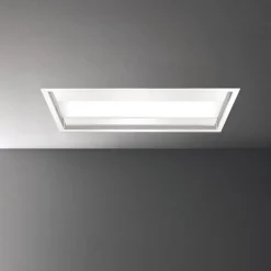Hotte de plafond sans moteur 90cm blanc/verre Falmec CORNUVO3412