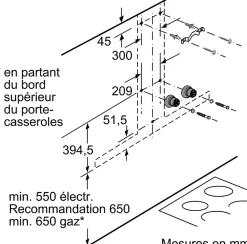 HOTTE DECO MURALE BOX 90 718M3/H A- INOX SIEMENS - LC97BHP50