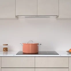 Hotte encastrable 60cm 650m3/h 3 vitesses groupe filtrant évacuation ou recyclage inox Ciarra CD6926AS