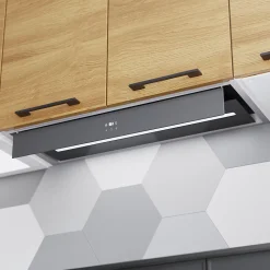 Hotte encastrable connectée GoodHome GHIH80, 80 cm