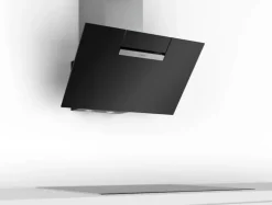 Hotte inclinée Bosch DWK87EM60 noir, 80 cm
