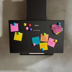 Hotte inclinée 60cm 650m3/h 3 Vitesses évacuation ou recyclage Ciarra CD6762AB