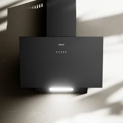 Hotte inclinée 60cm 650m3/h 3 Vitesses évacuation ou recyclage Ciarra CD6762AB