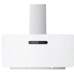 Hotte inclinée 90cm 650m3/h 3 vitesses boost wifi connectée ou tactile évacuation ou recyclage blanc Ciarra CD9736KW