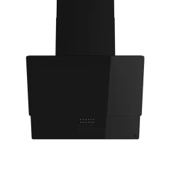 Hotte inclinée PlasmaSense GoodHome GHAG60 en verre noir