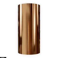 Hotte Murale Aspirante Silencieuse - 39 cm - 570 m3/h - LOBELIO - Caramel Doré