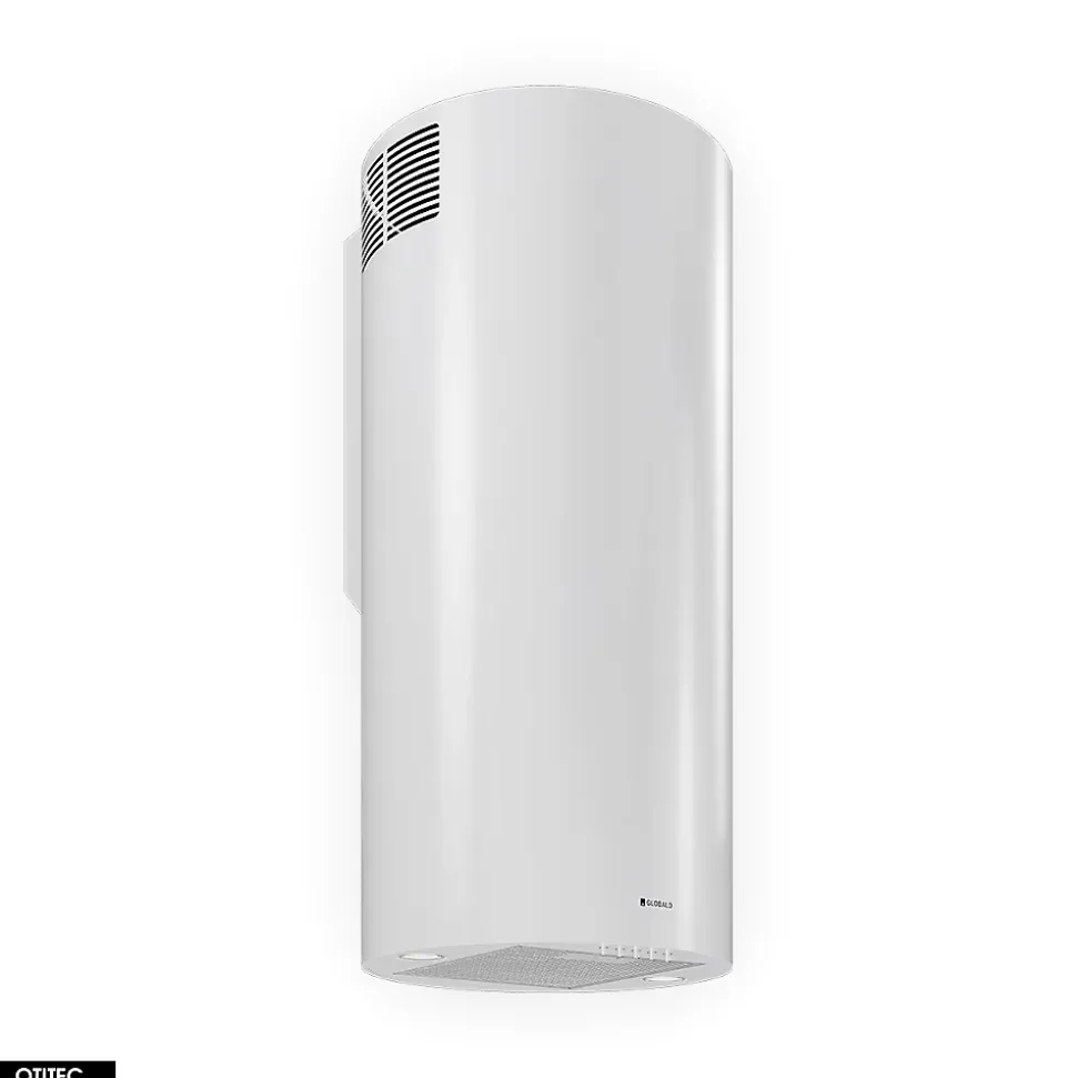 Hotte Murale Aspirante Silencieuse - 39 cm - 570 m3/h - LOBELIO - Blanc