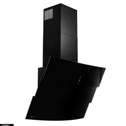 Hotte Murale Aspirante Silencieuse - 75 cm - 720 m3/h - VINTIO - Noir