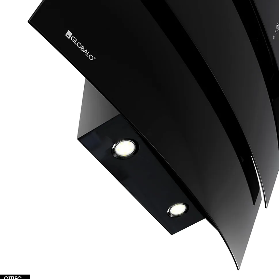 Hotte Murale Aspirante Silencieuse - 75 cm - 720 m3/h - VINTIO - Noir