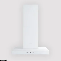 Hotte Murale Aspirante Silencieuse - 60 cm - 596 m3/h - LONATIO - Blanc