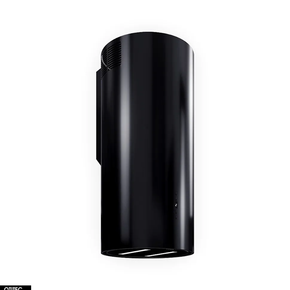 Hotte Murale Aspirante Silencieuse - 39 cm - 715 m3/h - WERENISO - Noir