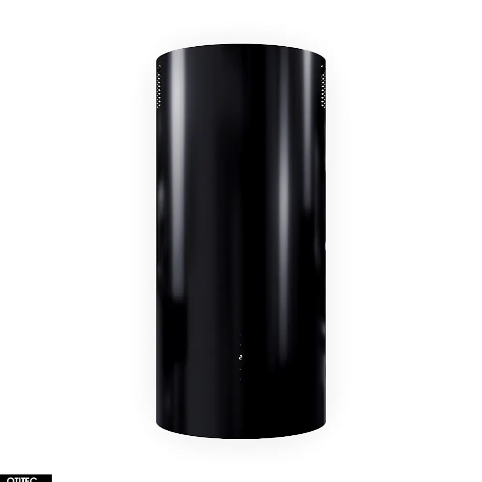 Hotte Murale Aspirante Silencieuse - 39 cm - 715 m3/h - WERENISO - Noir