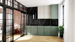 Hotte Murale Aspirante Silencieuse - 39 cm - 570 m3/h - LOBELIO - Noir