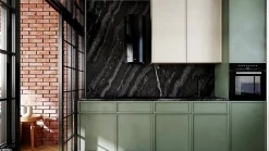 Hotte Murale Aspirante Silencieuse - 39 cm - 570 m3/h - LOBELIO - Noir