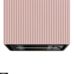 Hotte Murale Aspirante Silencieuse - 60 cm - 720 m3/h - LOWIO - Rose Velour